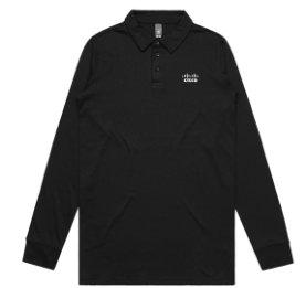 Chad L/S Polo - Black